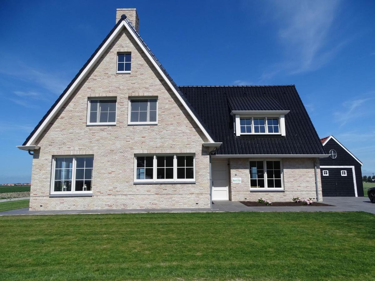 Beautiful And Spacious Villa With A Panoramic View Near The Beach Of Cadzand Bagian luar foto